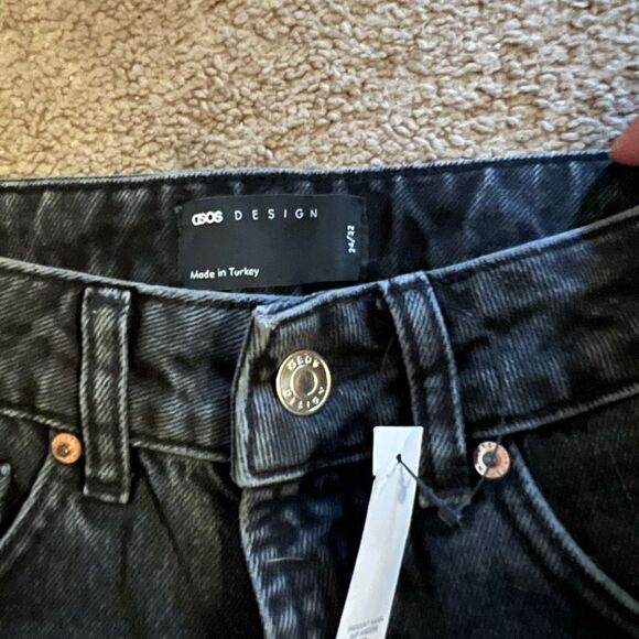 NWT asos black jeans 24 - Picture 8 of 10